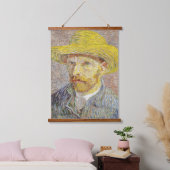 Vincent van Gogh - Zelfportret met Pet Hangend Wandkleed (Slaapkamer)