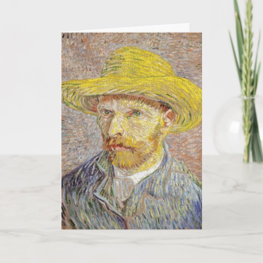 Vincent van Gogh - Zelfportret met Pet Kaart (Voorkant)