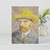 Vincent van Gogh - Zelfportret met Pet Kaart (Staand voorkant)