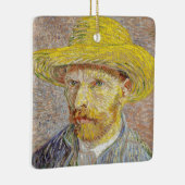 Vincent van Gogh - Zelfportret met Pet Keramisch Ornament (Rechts)