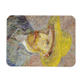 Vincent van Gogh - Zelfportret met Pet Magneet (Horizontaal)