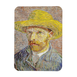 Vincent van Gogh - Zelfportret met Pet Magneet