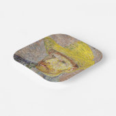 Vincent van Gogh - Zelfportret met Pet Papieren Bordje (Gebogen)