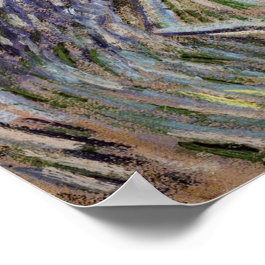 Vincent van Gogh - Zelfportret met Pet Poster (Hoek)