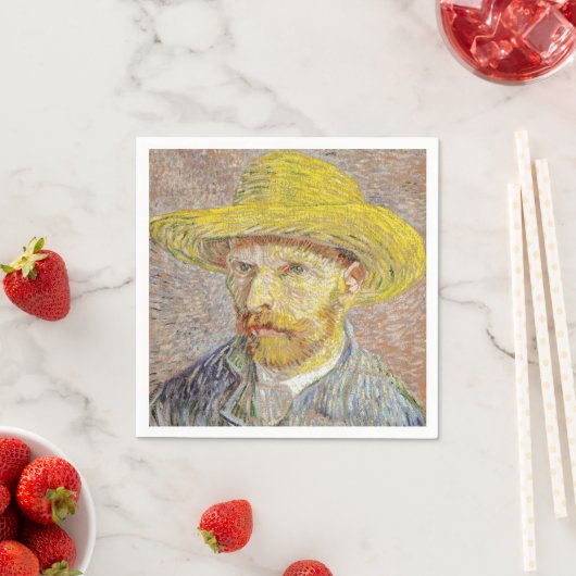 Vincent van Gogh - Zelfportret met Pet Servet (Insitu)