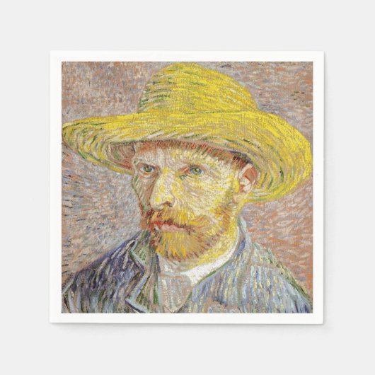 Vincent van Gogh - Zelfportret met Pet Servet (Voorkant)