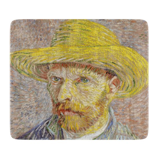 Vincent van Gogh - Zelfportret met Pet Snijplank (Voorkant)