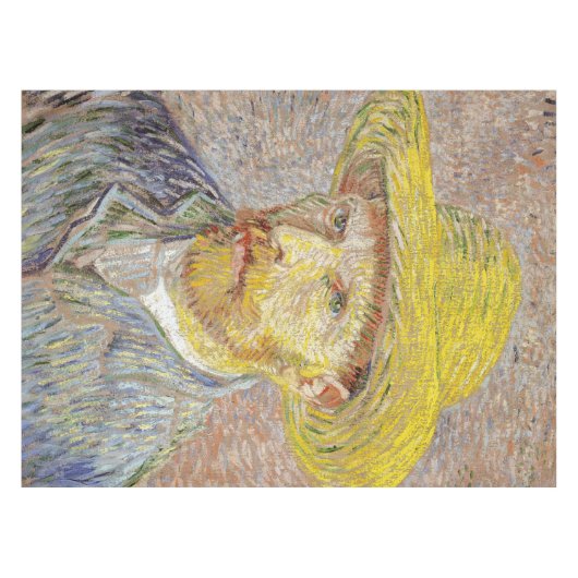Vincent van Gogh - Zelfportret met Pet Tafelkleed (Voorkant (Horizontaal))