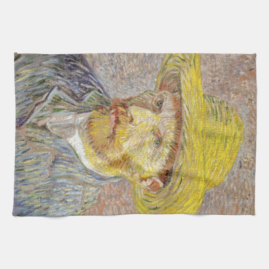 Vincent van Gogh - Zelfportret met Pet Theedoek (Horizontaal)