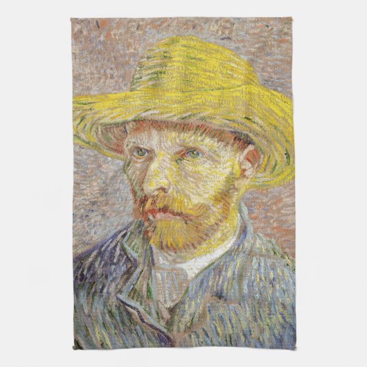 Vincent van Gogh - Zelfportret met Pet Theedoek (Verticaal)