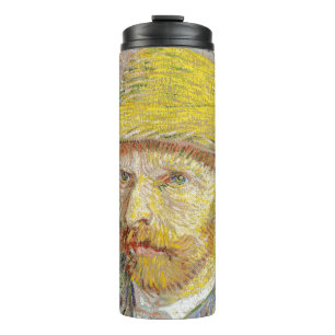 Vincent van Gogh - Zelfportret met Pet Thermosbeker