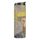 Vincent van Gogh - Zelfportret met Pet Thermosbeker (Gedraaid links)