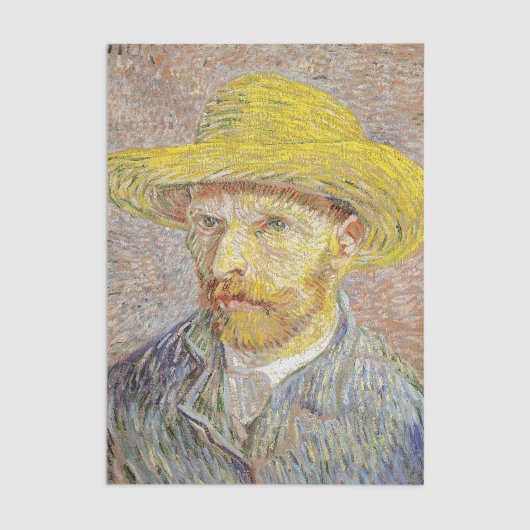 Vincent van Gogh - Zelfportret met Pet Tissuepapier