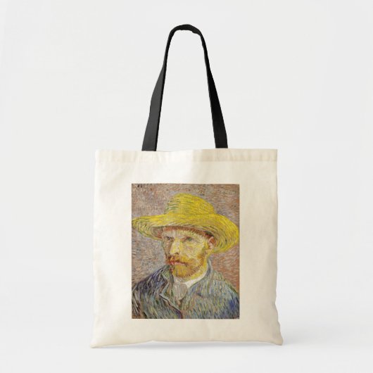 Vincent van Gogh - Zelfportret met Pet Tote Bag (Voorkant)