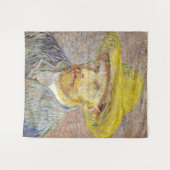 Vincent van Gogh - Zelfportret met Pet Wandkleed (Voorkant (horizontaal))