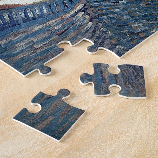 Vincent van Gogh | Zelfportret met smelt Pet Legpuzzel (Zijkant)