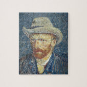 Vincent van Gogh | Zelfportret met smelt Pet Legpuzzel (Verticaal)