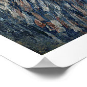 Vincent van Gogh | Zelfportret met smelt Pet Poster (Hoek)