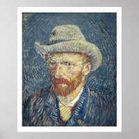 Vincent van Gogh | Zelfportret met smelt Pet