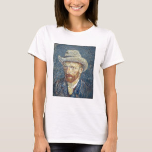 Vincent van Gogh   Zelfportret met smelt Pet T-shirt