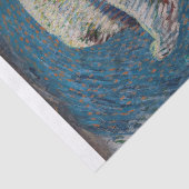 Vincent van Gogh | Zelfportret met smelt Pet Tissuepapier (Detail)