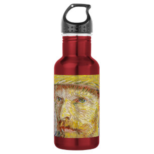 Vincent van Gogh - Zelfportret met strohoed Waterfles