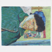 Vincent van Gogh - Zelfportret met verbonden oor Fleece Deken (Voorkant (Horizontaal))
