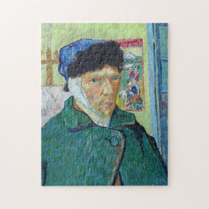 Vincent van Gogh - Zelfportret met verbonden oor Legpuzzel