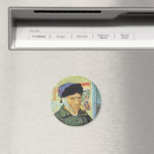 Vincent van Gogh - Zelfportret met verbonden oor Magneet (Insitu (Vaatwasser))