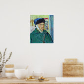 Vincent van Gogh - Zelfportret met verbonden oor Poster (Keuken)