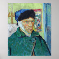Vincent van Gogh - Zelfportret met verbonden oor