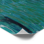 Vincent van Gogh - Zelfportret met verbonden oor Poster (Hoek)