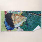 Vincent van Gogh - Zelfportret met verbonden oor Strandlaken (Voorkant)