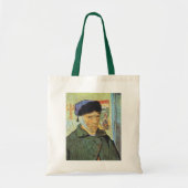 Vincent van Gogh - Zelfportret met verbonden oor Tote Bag (Voorkant)