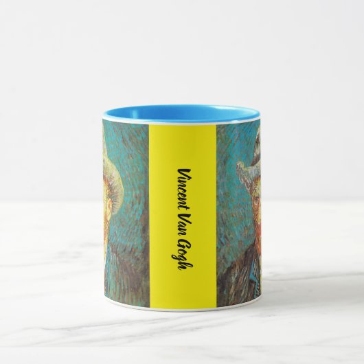 Vincent van Gogh - Zelfportret Mok (Midden)