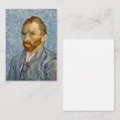 Vincent Van Gogh - Zelfportret Notitiekaartje (Voorkant / Achterkant)