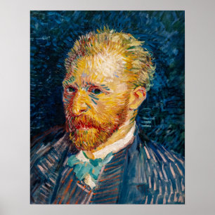 Vincent Van Gogh - Zelfportret Poster