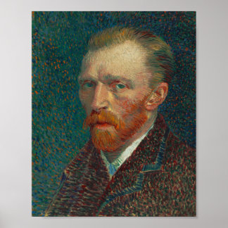 Vincent van Gogh - Zelfportret Poster