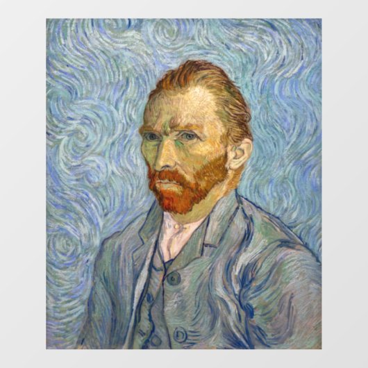 Vincent Van Gogh - Zelfportret Raamsticker (Vel)