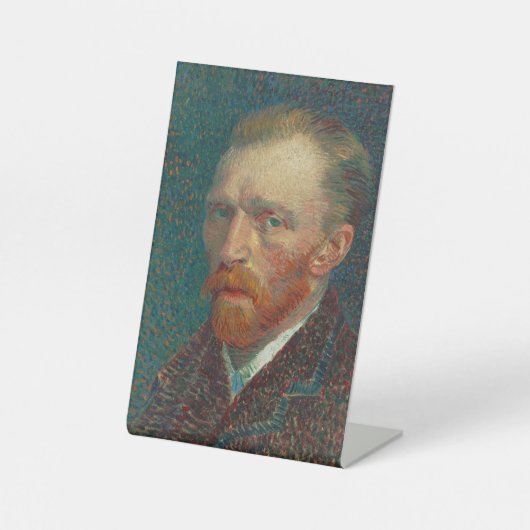 Vincent van Gogh - Zelfportret Reclamebord Met Voetstuk (Voorkant)