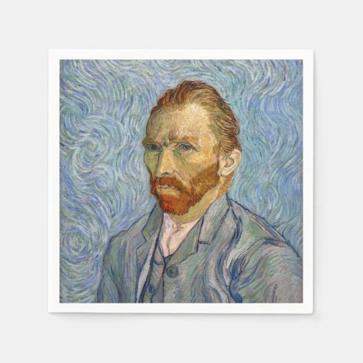 Vincent Van Gogh - Zelfportret Servet (Voorkant)