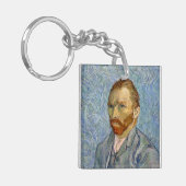 Vincent Van Gogh - Zelfportret Sleutelhanger (Voorkant Links)