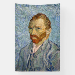 Vincent Van Gogh - Zelfportret Spandoek