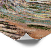 Vincent van Gogh Zelfportret Straw Pet Roze Poster (Hoek)