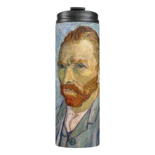 Vincent Van Gogh - Zelfportret Thermosbeker (Voorkant)