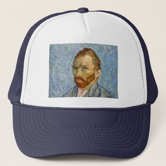 Vincent Van Gogh - Zelfportret Trucker Pet (Voorkant)