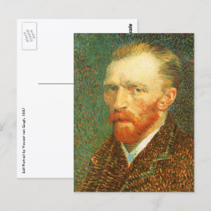 Vincent van Gogh - Zelfportret van Gogh Briefkaart
