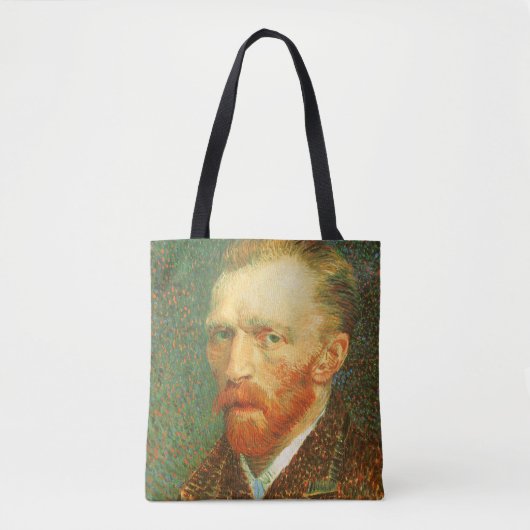 Vincent van Gogh - Zelfportret van Gogh Tote Bag (Voorkant)