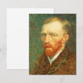 Vincent van Gogh - Zelfportret van Van Gogh (Voorkant / Achterkant)