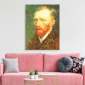 Vincent van Gogh - Zelfportret van Van Gogh Canvas Afdruk (Insitu (Woonkamer))